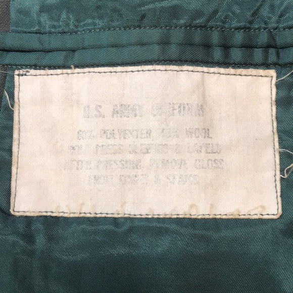 👨‍✈️Vintage Vietnam War Era Military Issued DSA Class 3 Suit Jacket, Size 42L - Picture 7 of 16